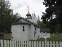 Russian Athabascan Church at Eklutna